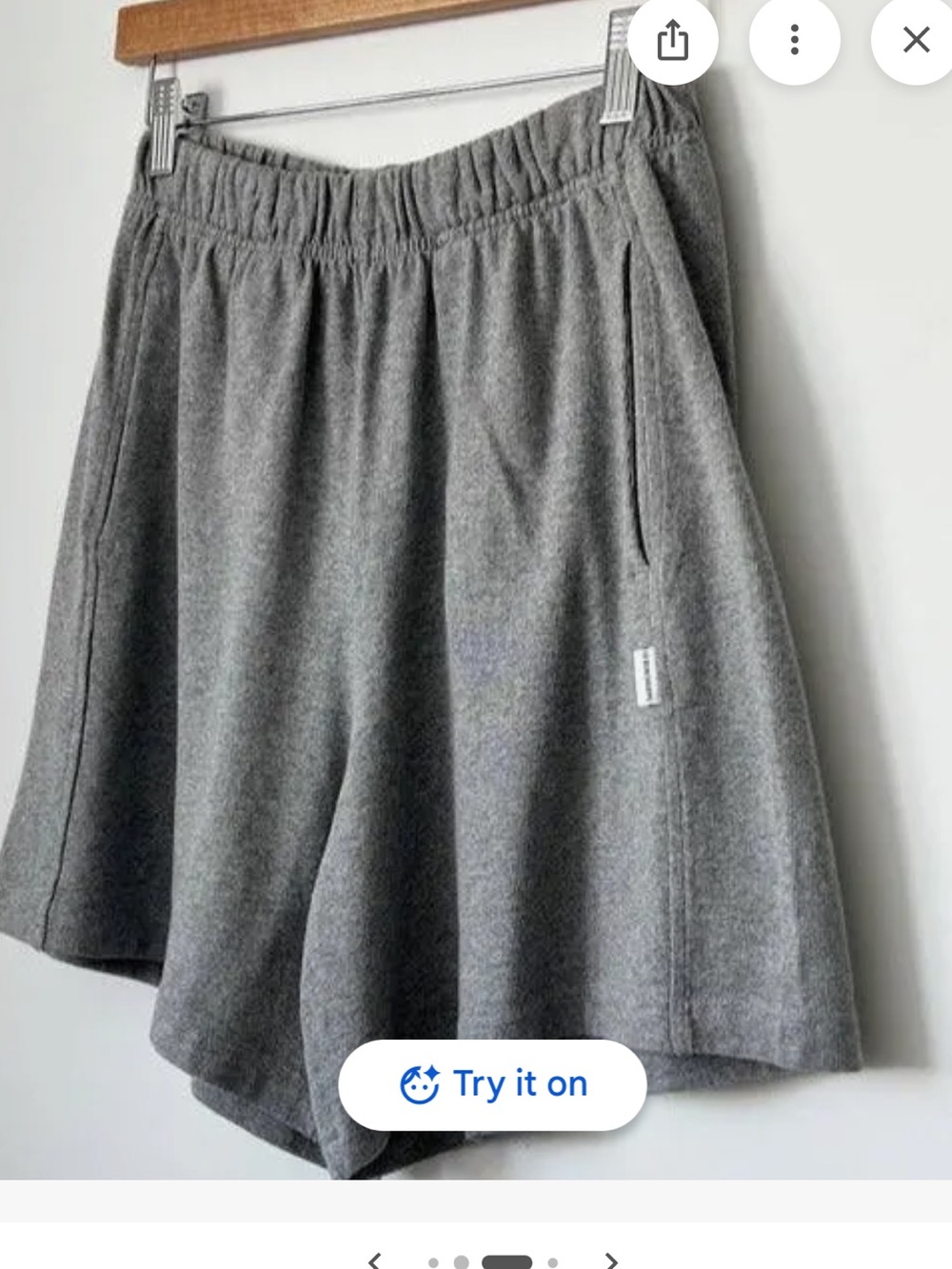 Le Bon Shoppe Flared Basketball Shorts - Picture 8 of 8